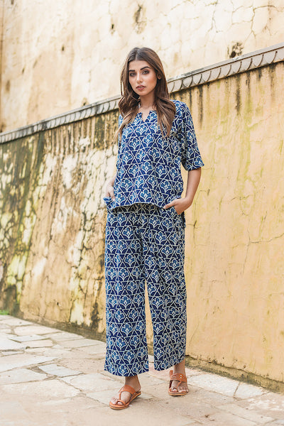 Alaya Indigo Set Gulabo Jaipur