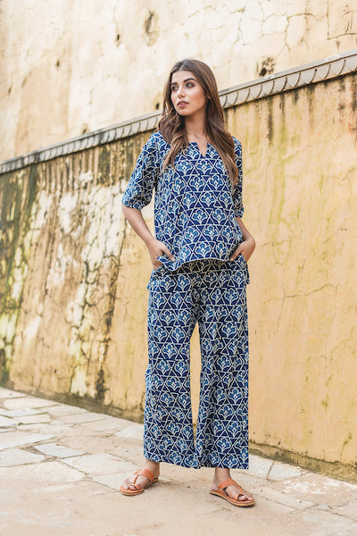 Alaya Indigo Set Gulabo Jaipur