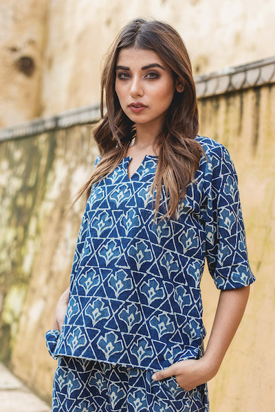 Alaya Indigo Set Gulabo Jaipur