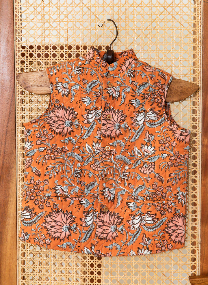 Avir Orange Set Gulabo Jaipur