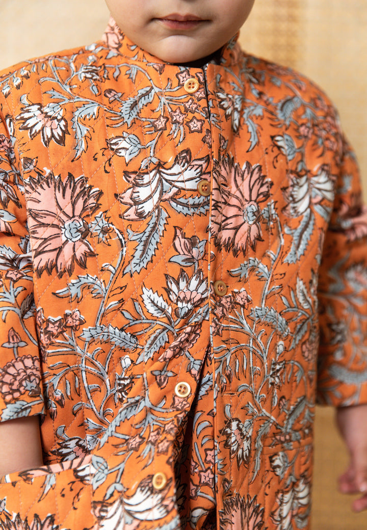 Avir Orange Set Gulabo Jaipur