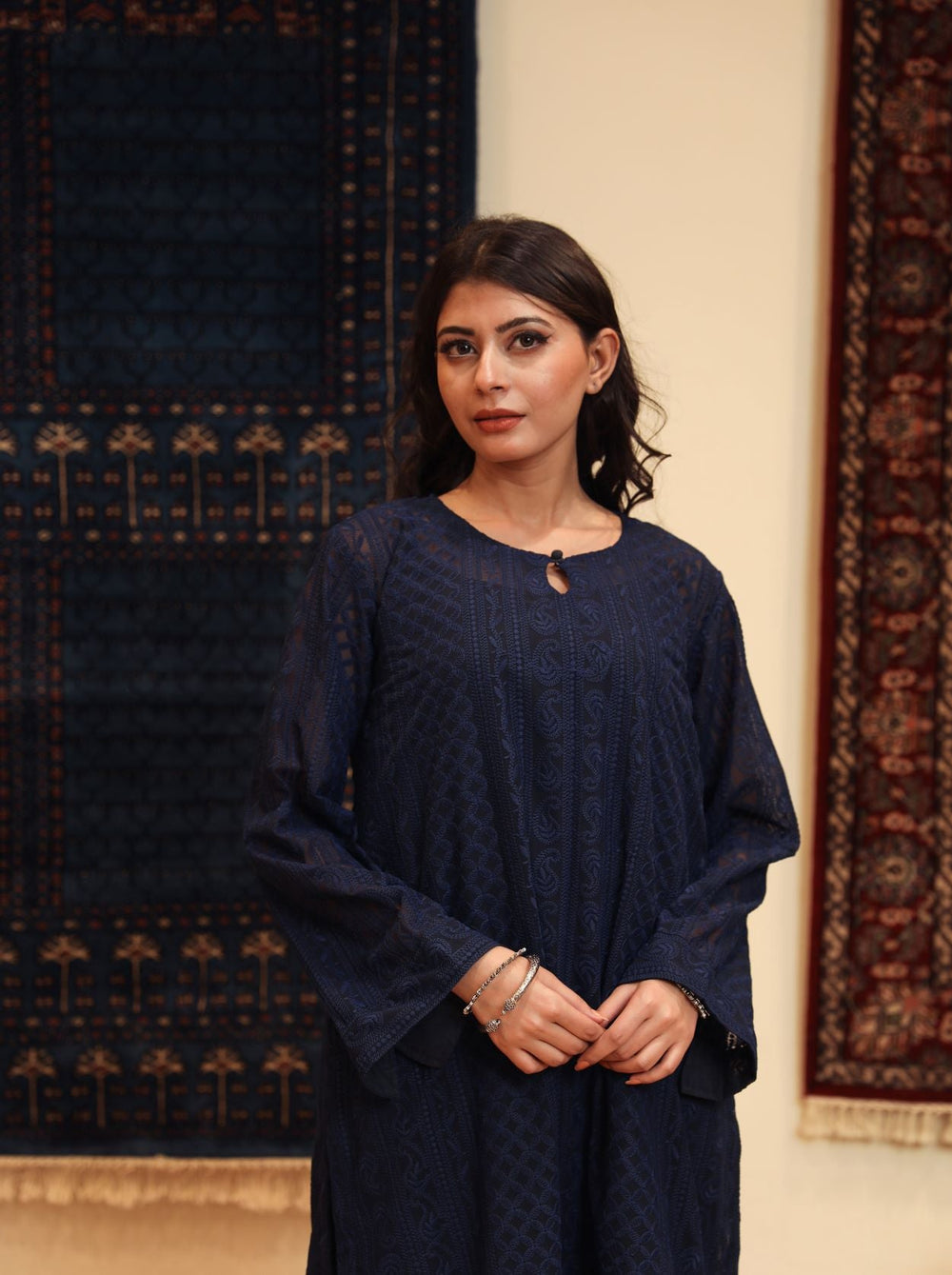 BATUL BLUE SET Gulabo Jaipur