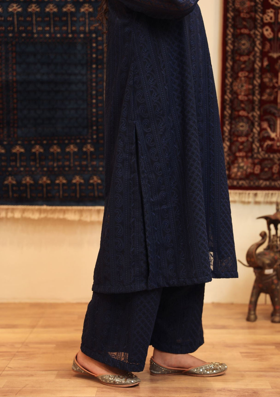 BATUL BLUE SET Gulabo Jaipur