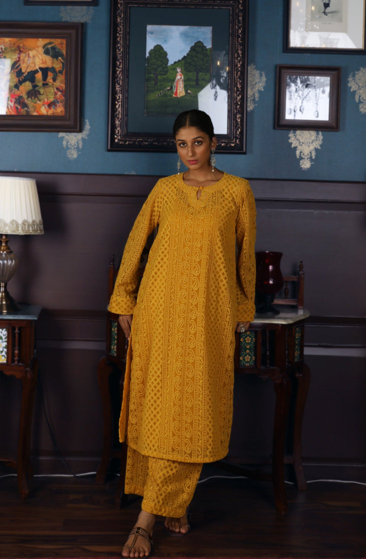 BATUL YELLOW SET Gulabo Jaipur