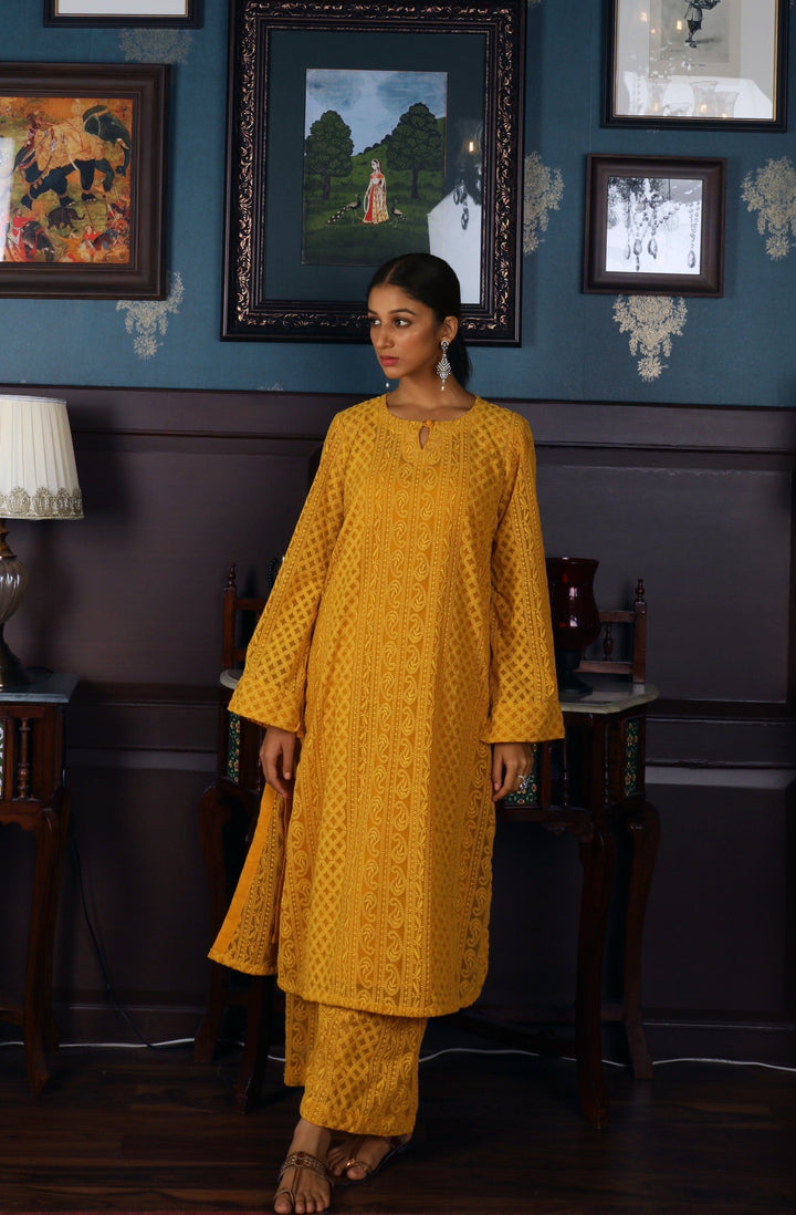 BATUL YELLOW SET Gulabo Jaipur