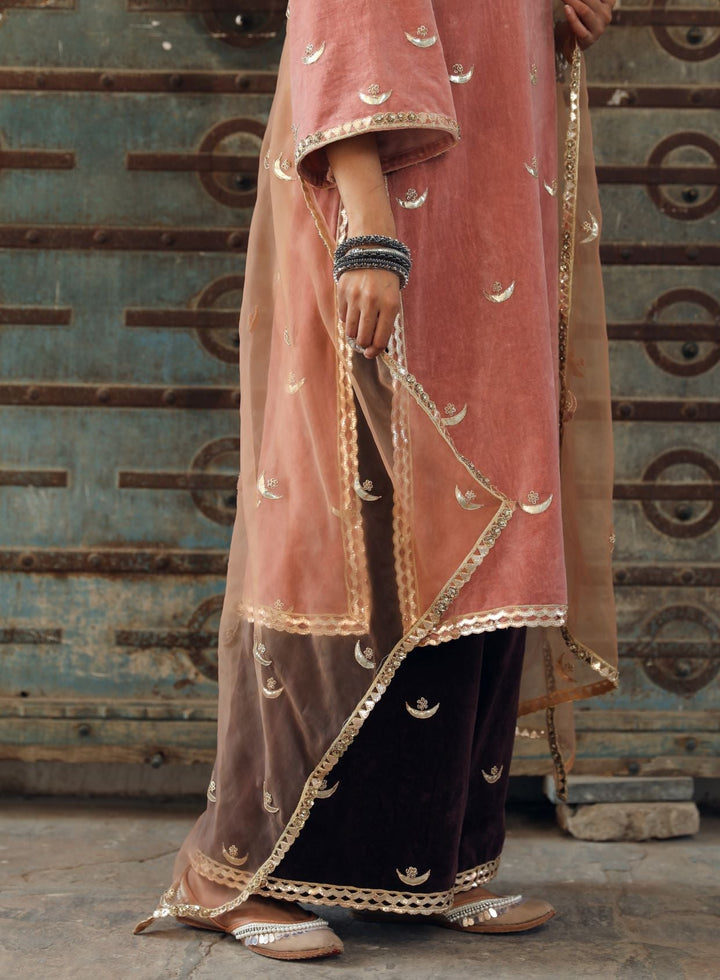 Chand Peach Set Gulabo Jaipur