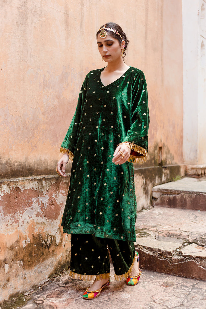 Chitra Green Set Gulabo Jaipur
