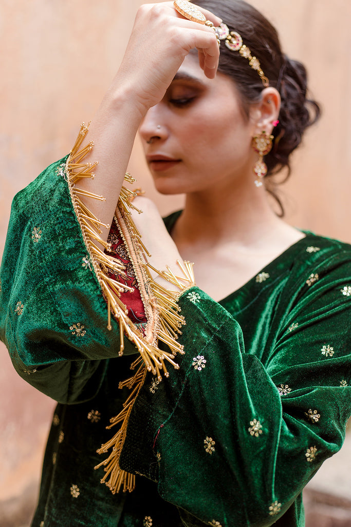 Chitra Green Set Gulabo Jaipur