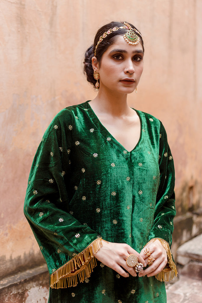 Chitra Green Set Gulabo Jaipur