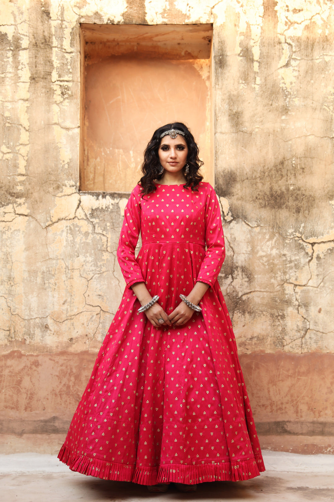 DAULAT PINK GOWN Gulabo Jaipur