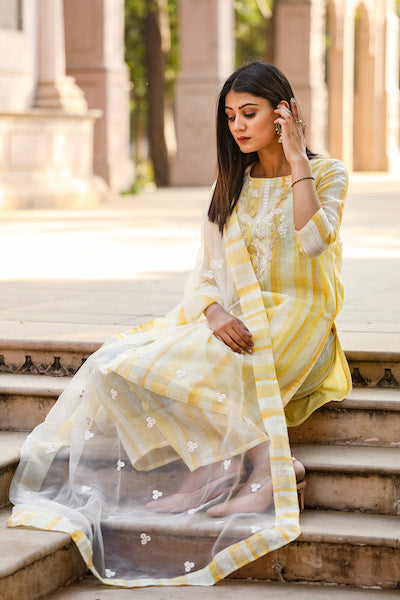 Eliza Yellow set Gulabo Jaipur