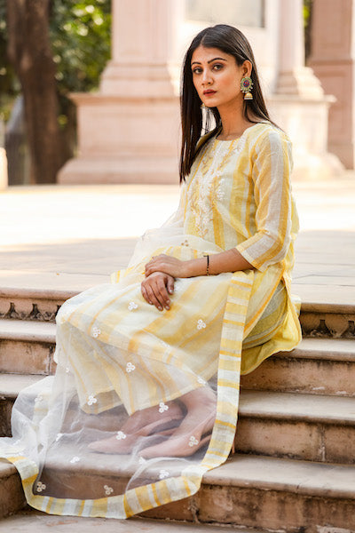 Eliza Yellow set Gulabo Jaipur