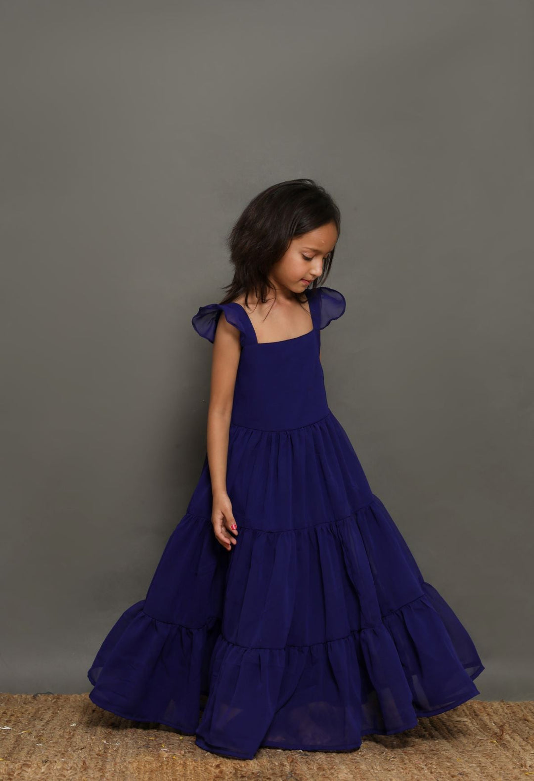 Fiona Blue Dress Gulabo Jaipur