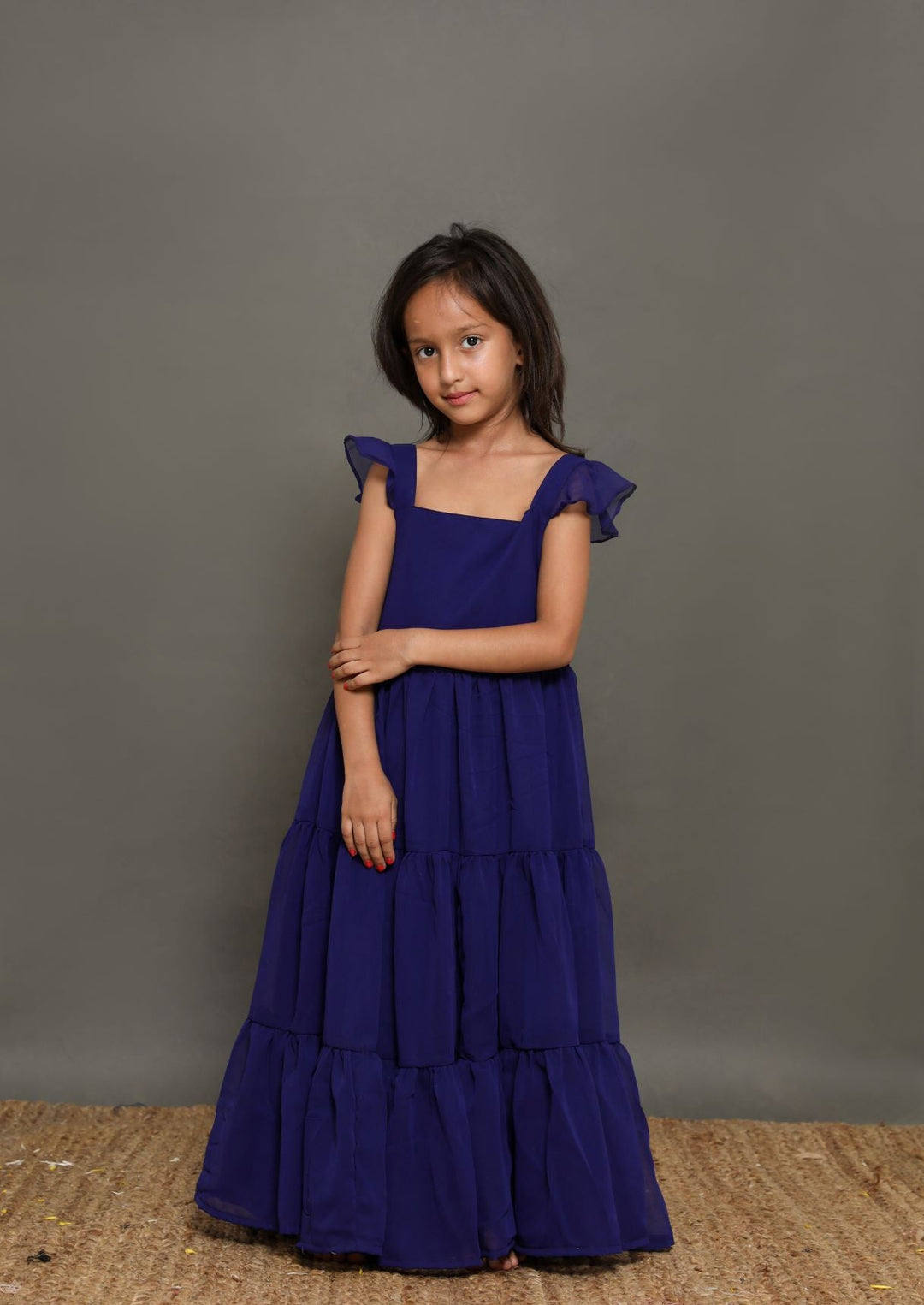 Fiona Blue Dress Gulabo Jaipur