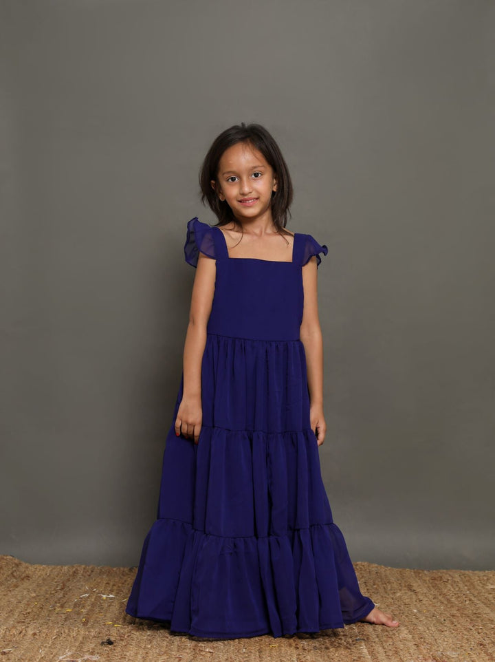 Fiona Blue Dress Gulabo Jaipur