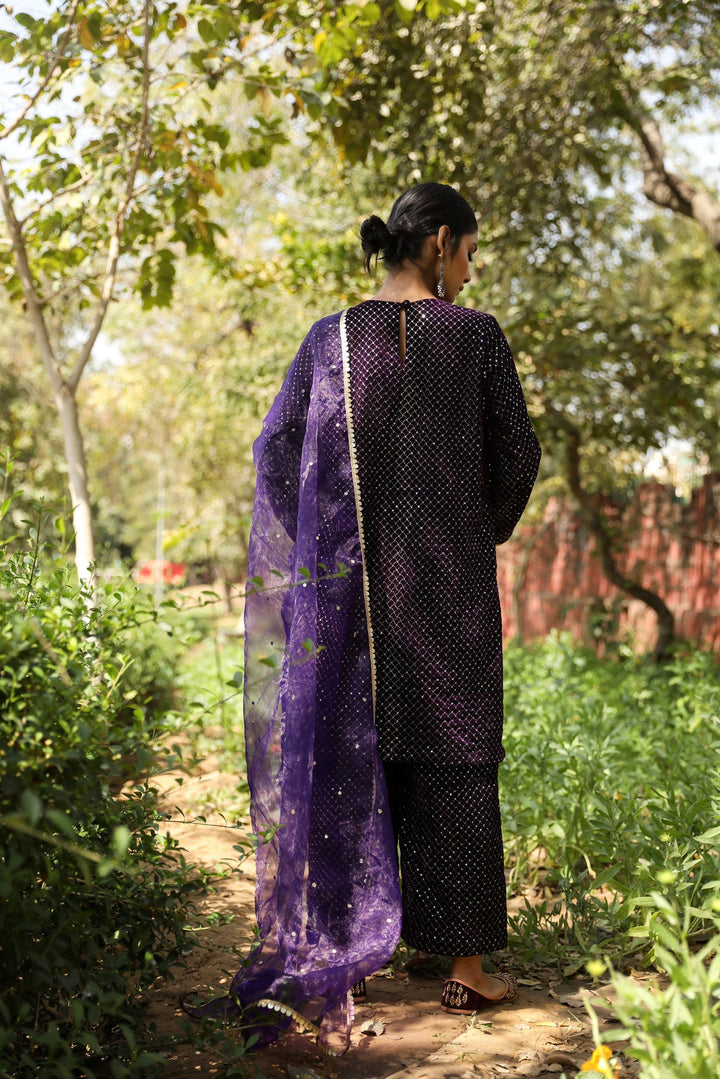Gauhar Purple Set Gulabo Jaipur