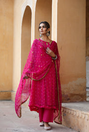 Gomti Pink Kurta Set 4