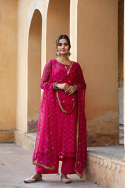 Gomti Pink Kurta Set 5