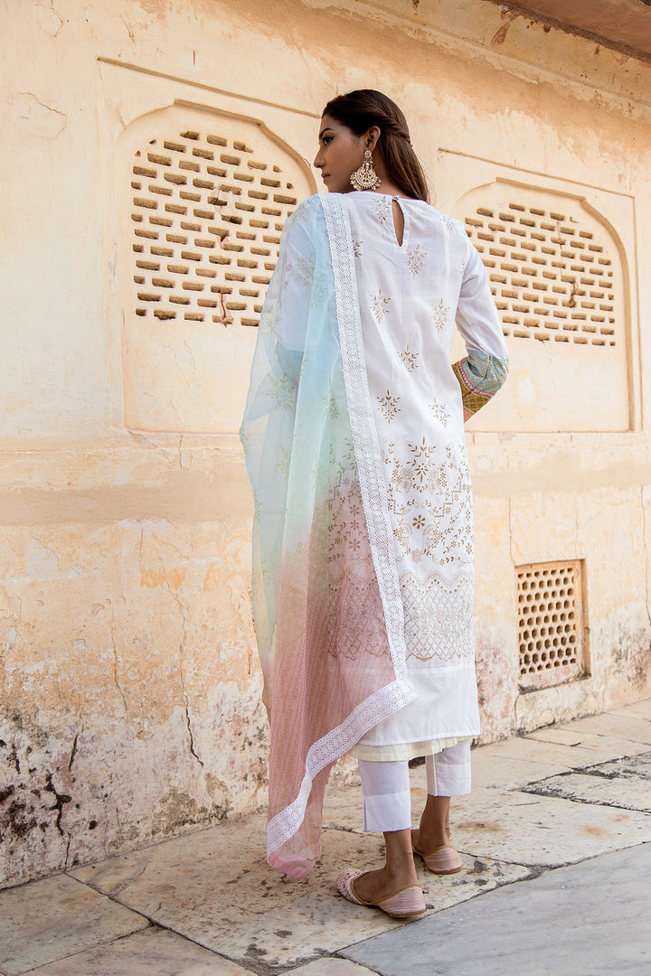 Gulrez White Set Gulabo Jaipur