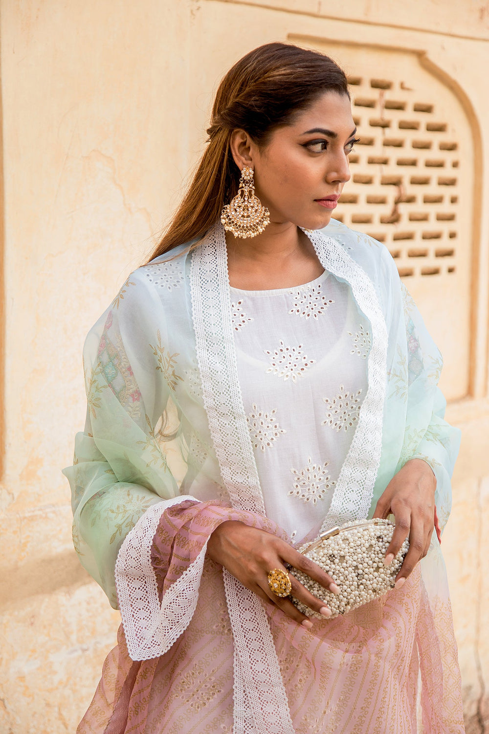 Gulrez White Set Gulabo Jaipur