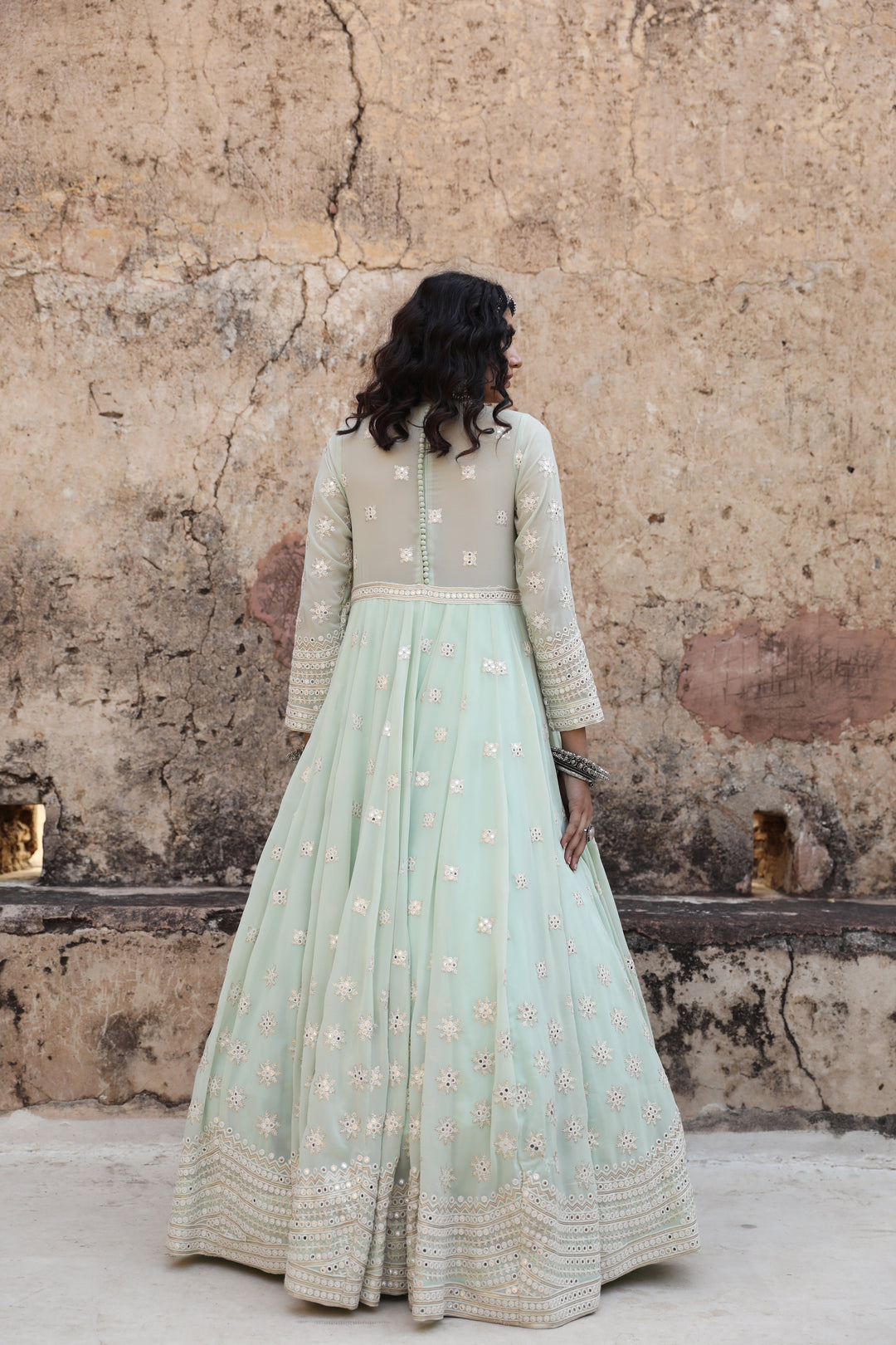 HASEEN SKY GOWN Gulabo Jaipur