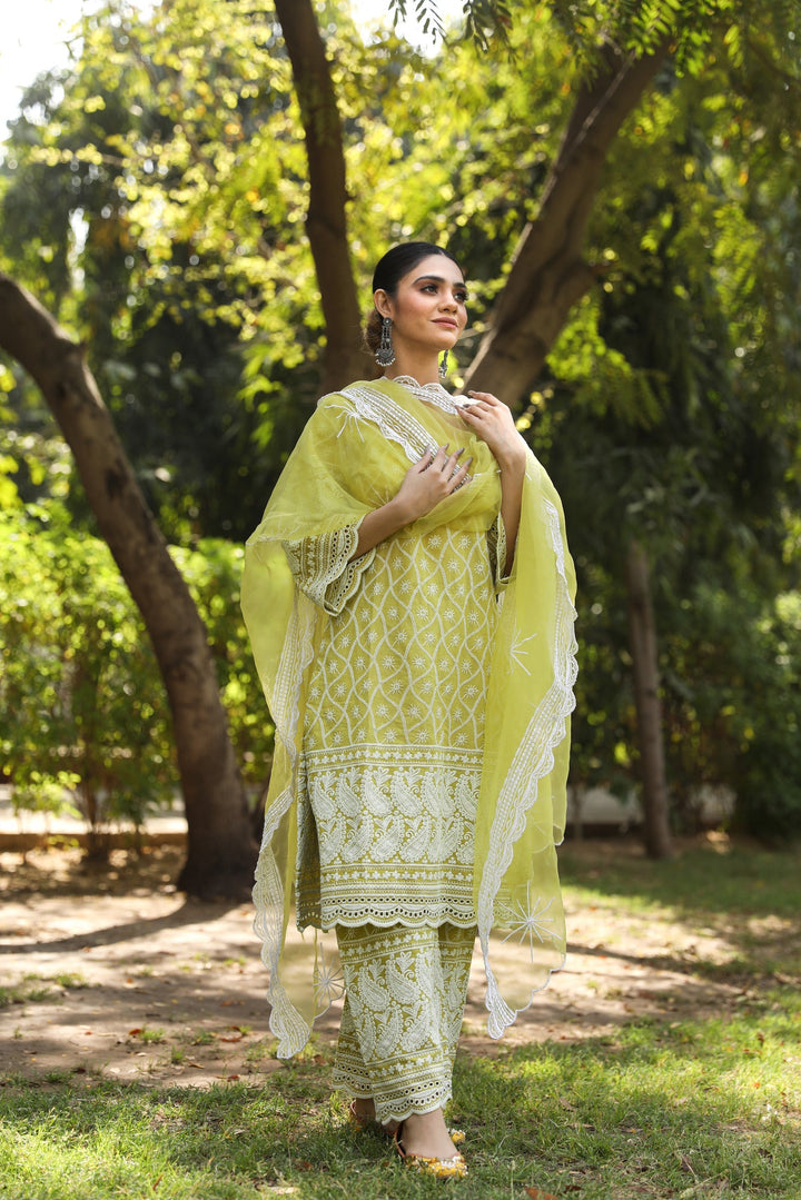 Hina Green Set Gulabo Jaipur