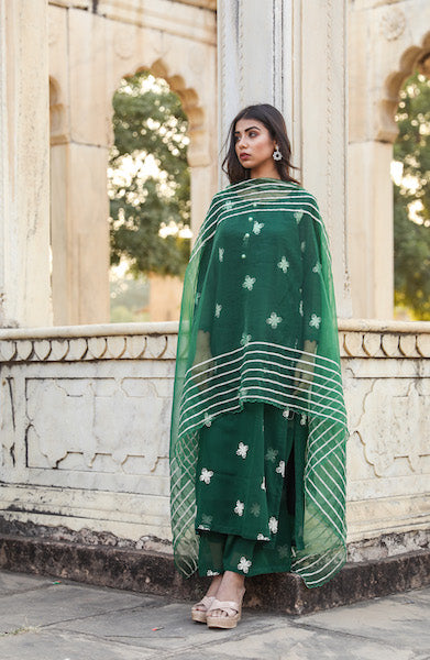 Hiza Green set Gulabo Jaipur