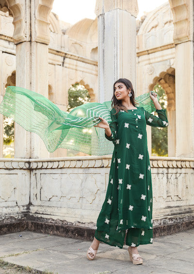 Hiza Green set Gulabo Jaipur