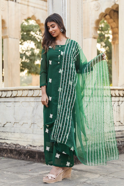 Hiza Green set Gulabo Jaipur