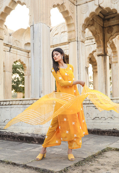 Hiza Yellow set Gulabo Jaipur
