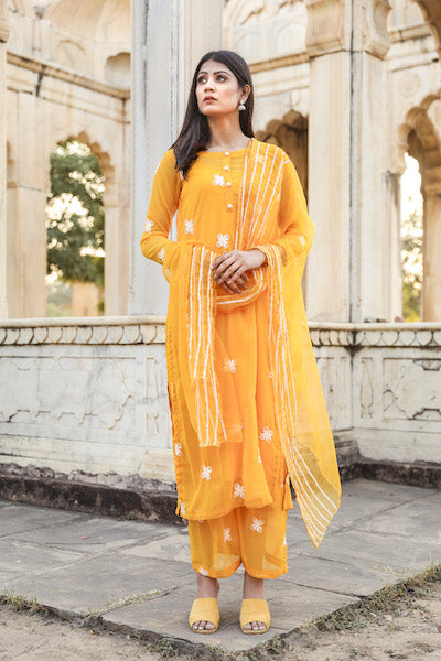 Hiza Yellow set Gulabo Jaipur