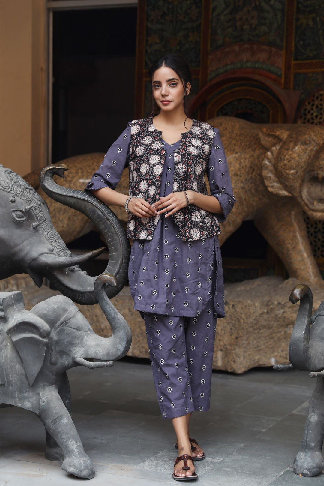 Hunar Grey Set Gulabo Jaipur