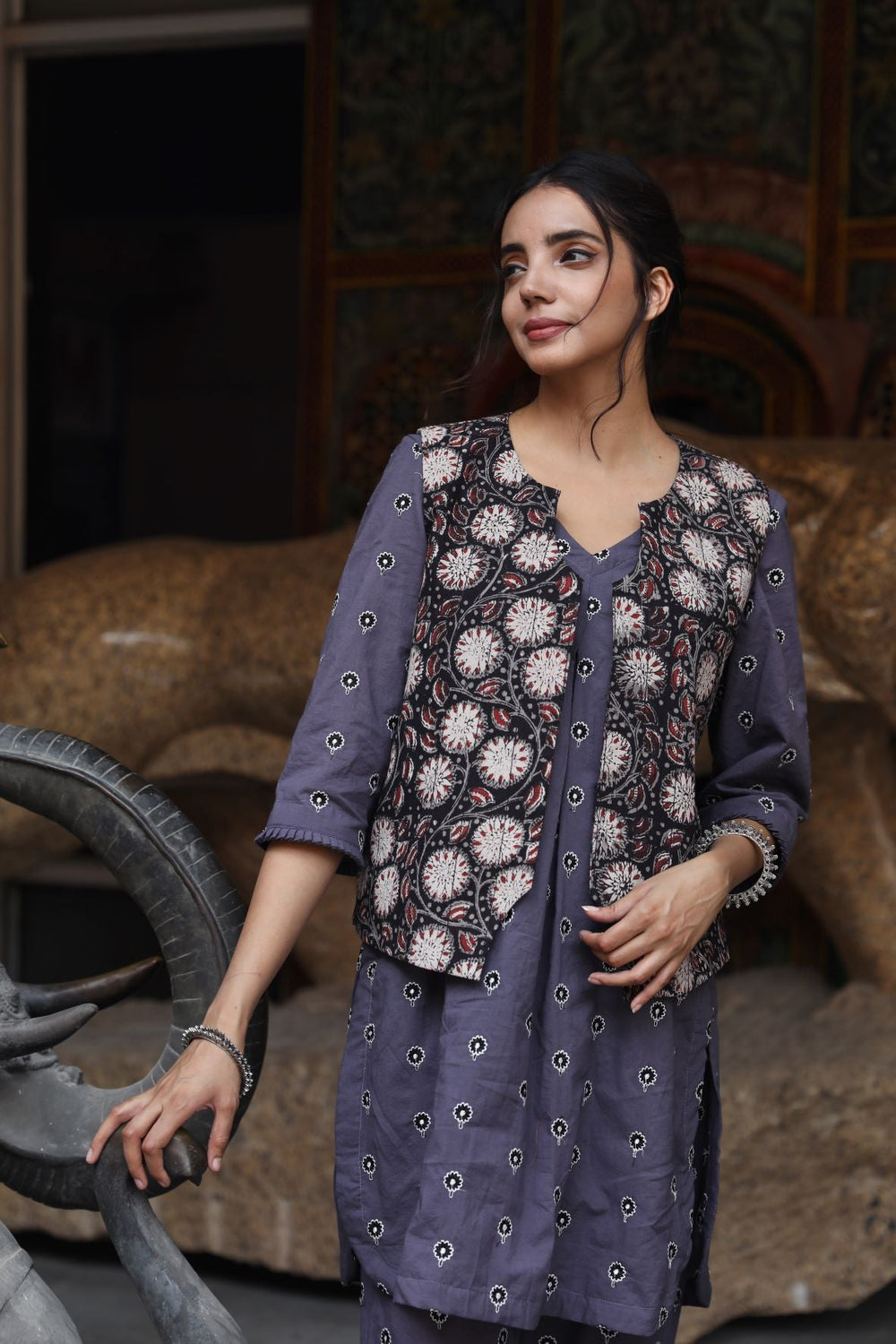 Hunar Grey Set Gulabo Jaipur