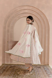 Shaila White Anarkali Set 2