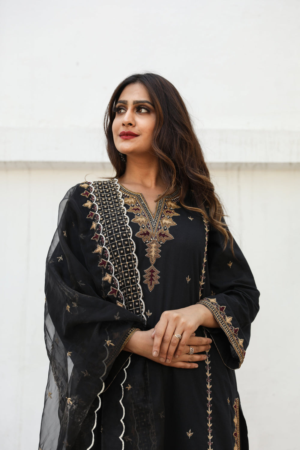 JUHI BLACK SET Gulabo Jaipur