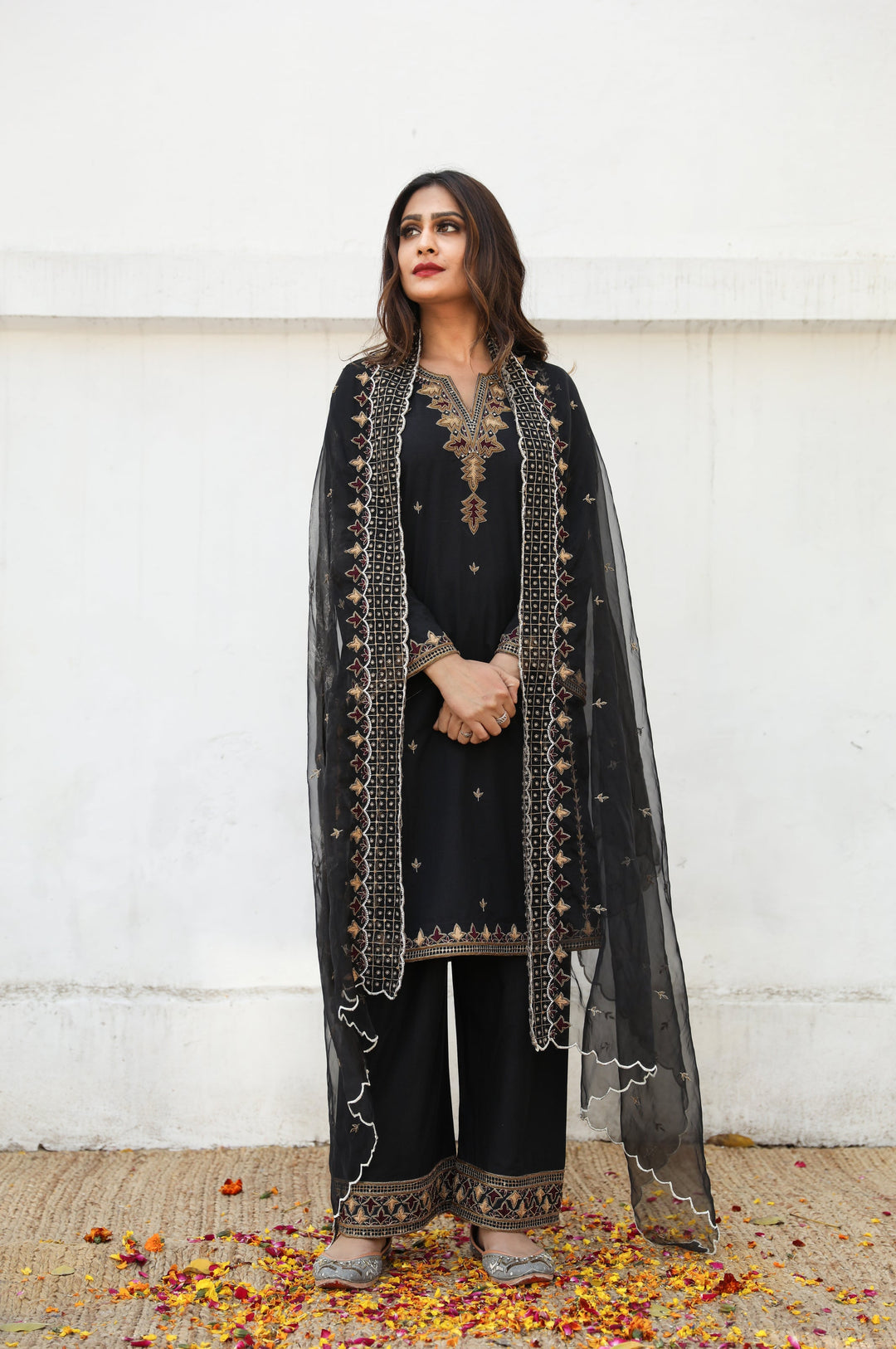 JUHI BLACK SET Gulabo Jaipur