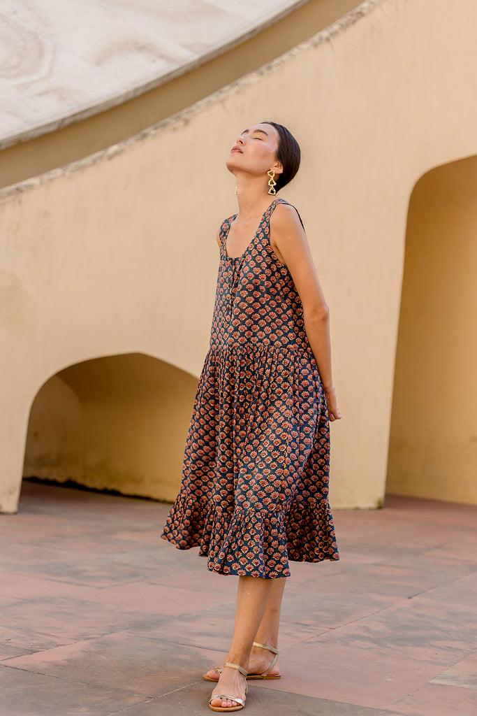 Jenna Blue Dress Gulabo Jaipur