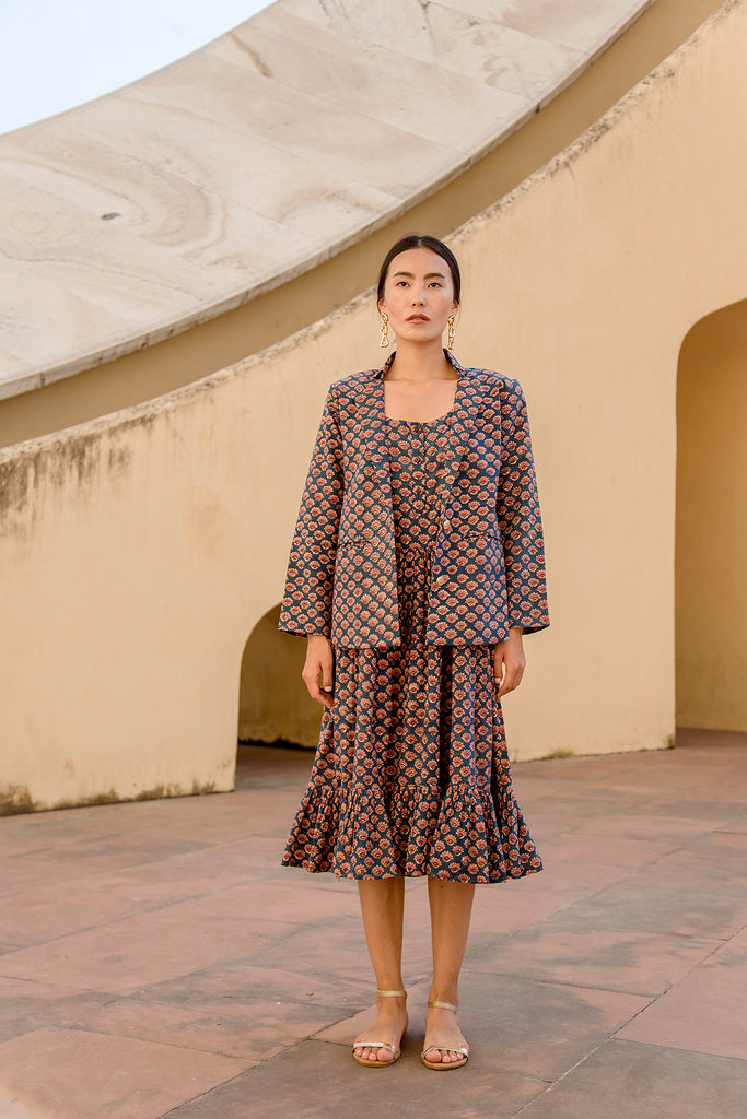 Jenna Blue Dress Gulabo Jaipur