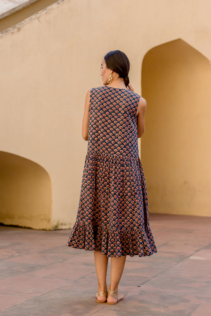 Jenna Blue Dress Gulabo Jaipur