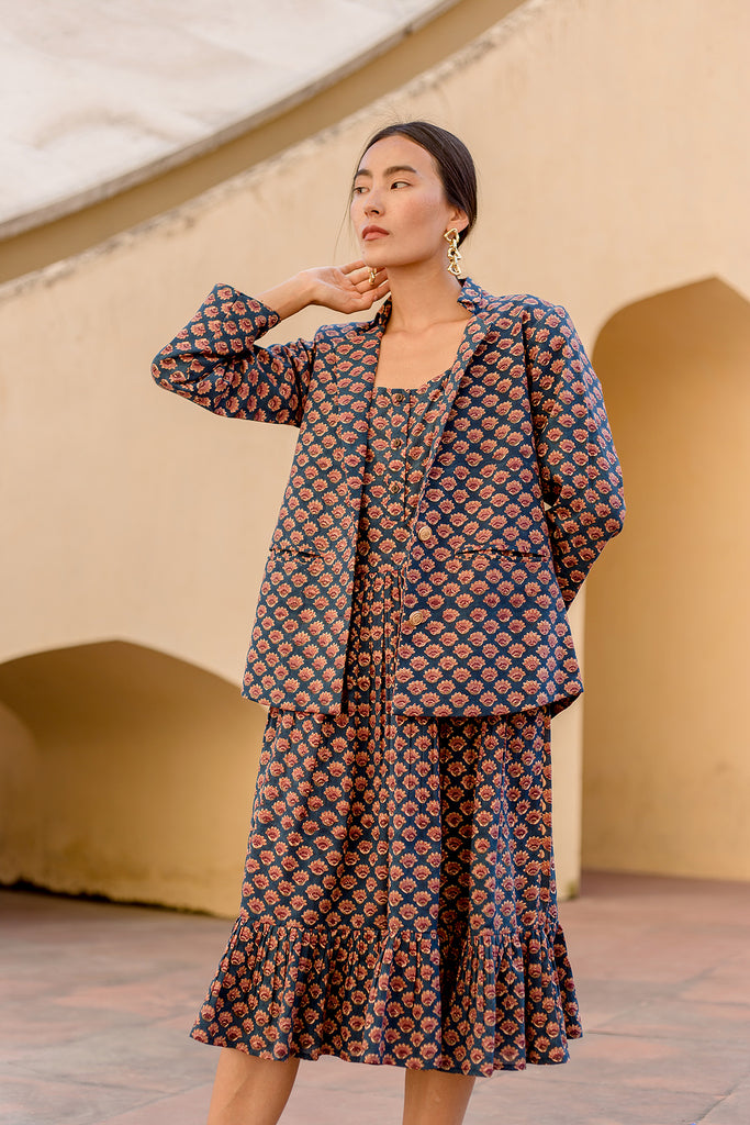 Jenna Blue Dress Gulabo Jaipur