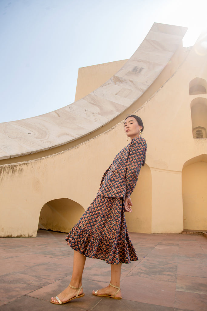 Jenna Blue Dress Gulabo Jaipur