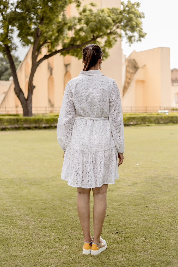 Jenny White Dress Gulabo Jaipur