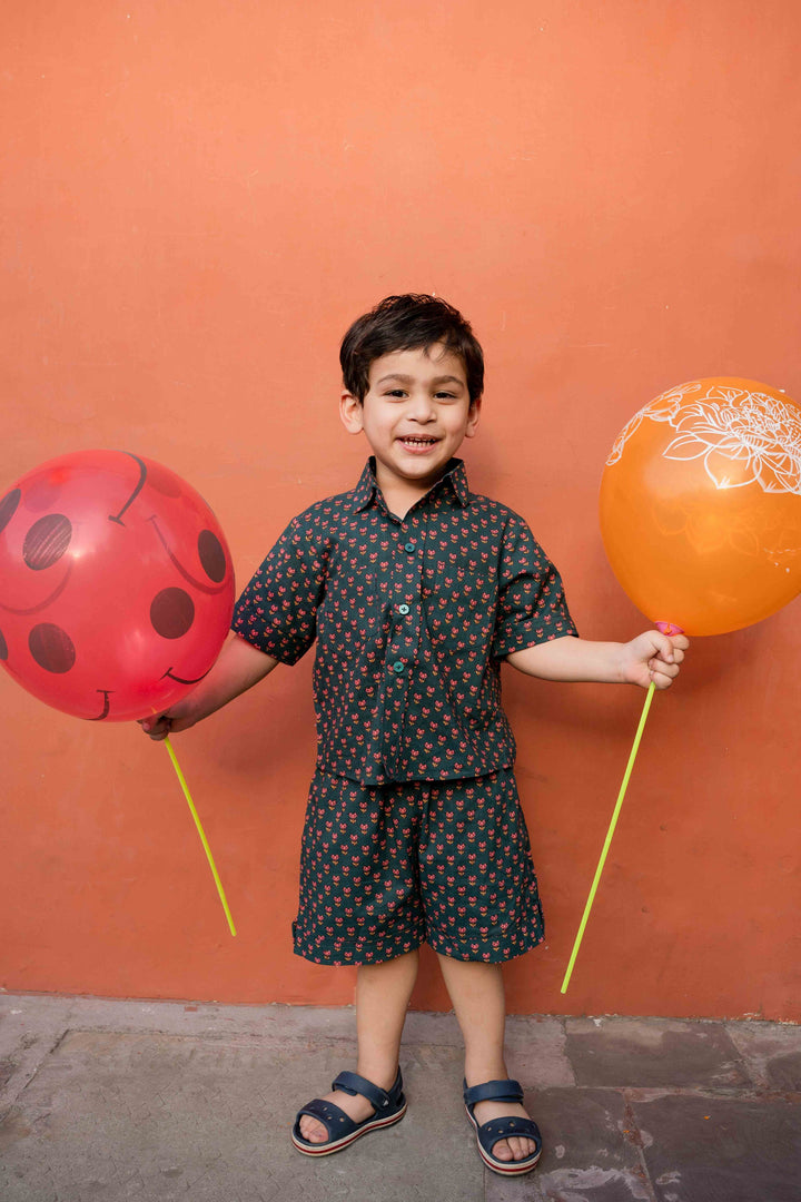 KAJU GREEN SET Gulabo Jaipur