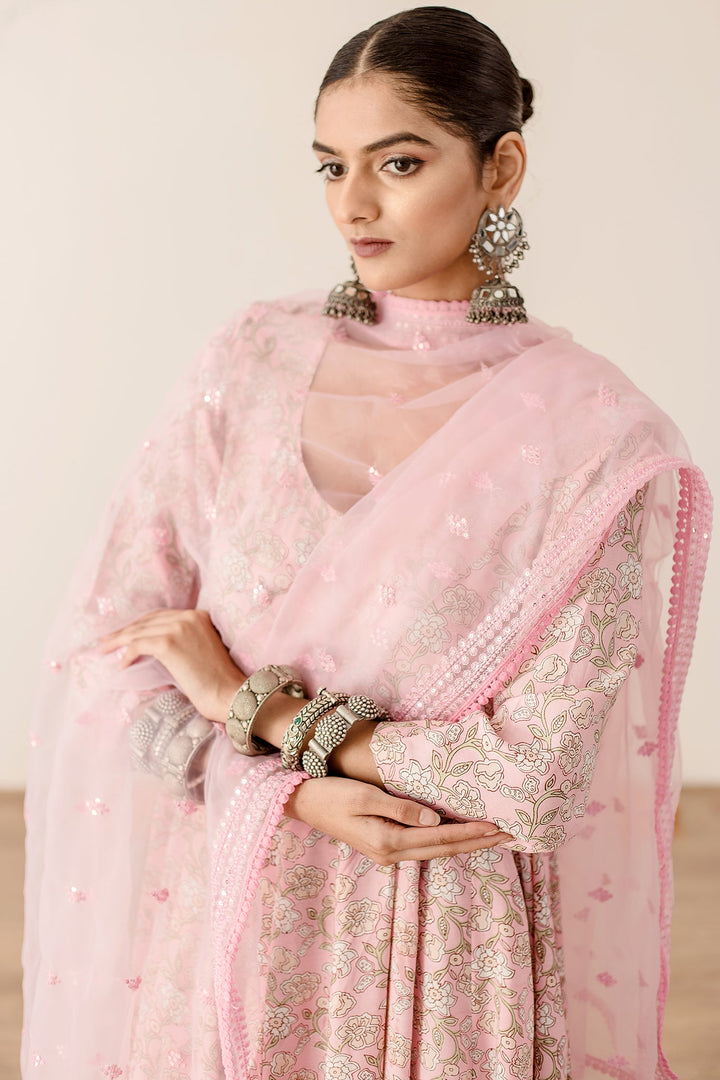 KHUSHI PINK ANARKALI SET Gulabo Jaipur