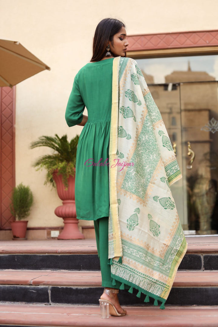 Leela Green Set Gulabo Jaipur