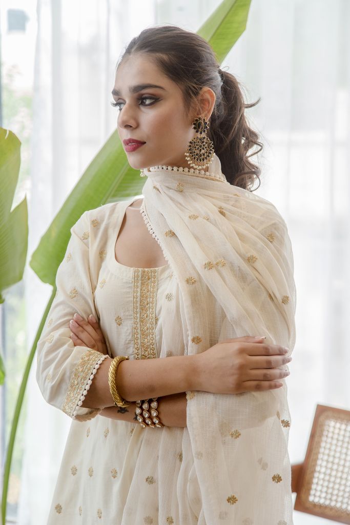 MADHU OFFWHITE SET Gulabo Jaipur