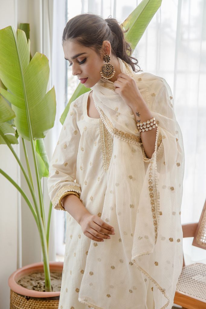 MADHU OFFWHITE SET Gulabo Jaipur