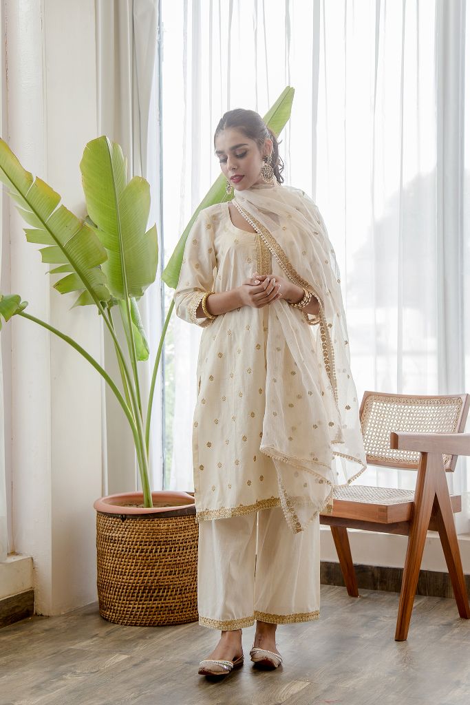 MADHU OFFWHITE SET Gulabo Jaipur