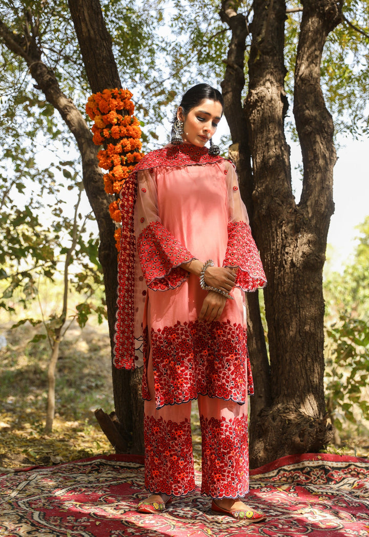 Mastani Pink Straight Set Gulabo Jaipur