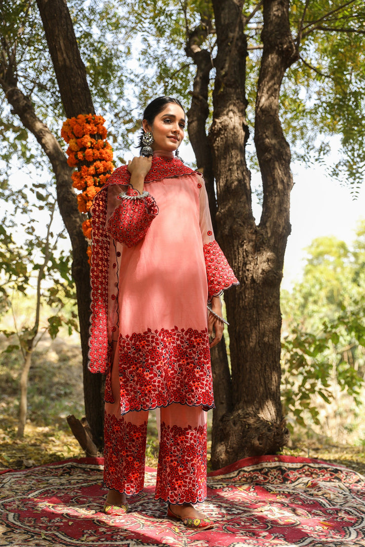 Mastani Pink Straight Set Gulabo Jaipur